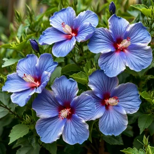 Гибискус садовый Блуминг Квин купить по цене от 259р. в интернет-магазине «Посадика» с доставкой почтой в в Любанье и по всей России – [изображение №1].