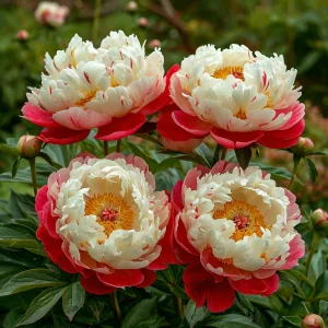 Пион Коралловый Каскад купить по цене от 490р. в интернет-магазине «Посадика» с доставкой почтой в в Любанье и по всей России – [изображение №1].