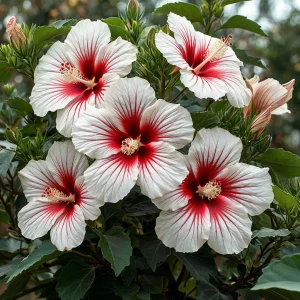 Гибискус Рэд Элеганс купить по цене от 380р. в интернет-магазине «Посадика» с доставкой почтой в в Любанье и по всей России – [изображение №1].