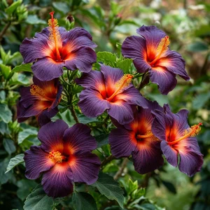 Гибискус Вивида Флэр купить по цене от 279р. в интернет-магазине «Посадика» с доставкой почтой в в Любанье и по всей России – [изображение №1].