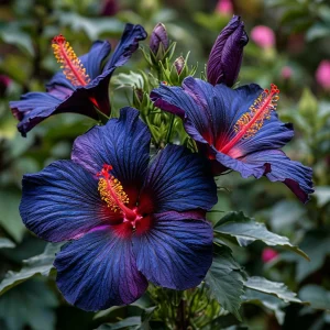 Гибискус Саншайн Кисс купить по цене от 450р. в интернет-магазине «Посадика» с доставкой почтой в в Любанье и по всей России – [изображение №1].