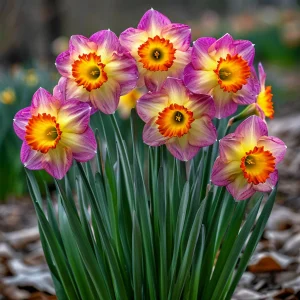 Нарцисс Файер Вотекс купить по цене от 2000р. в интернет-магазине «Посадика» с доставкой почтой в в Любанье и по всей России – [изображение №1].