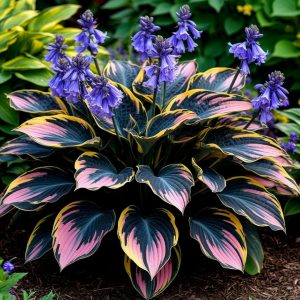 Хоста Пайн Эхо купить по цене от 699р. в интернет-магазине «Посадика» с доставкой почтой в в Любанье и по всей России – [изображение №1].